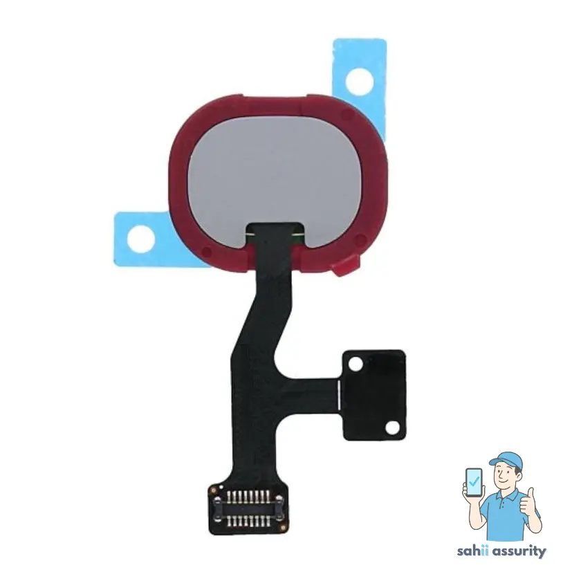 Fingerprint Sensor with Flex Cable for Samsung Galaxy M31 Red thumbnail